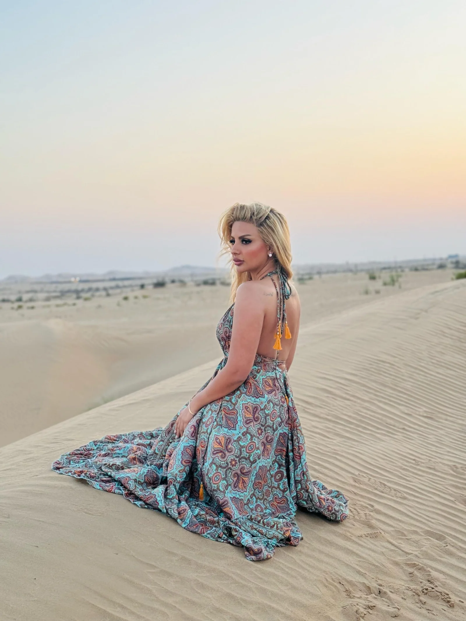 private morning desert safari