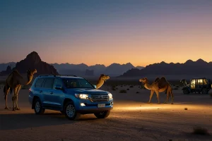 Evening desert safari